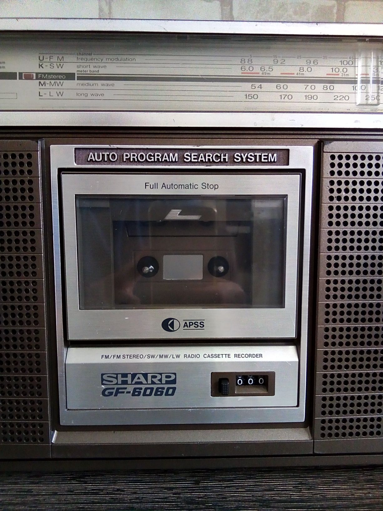 Sharp GF-6060HB Stereo Radio - Tape Recorder