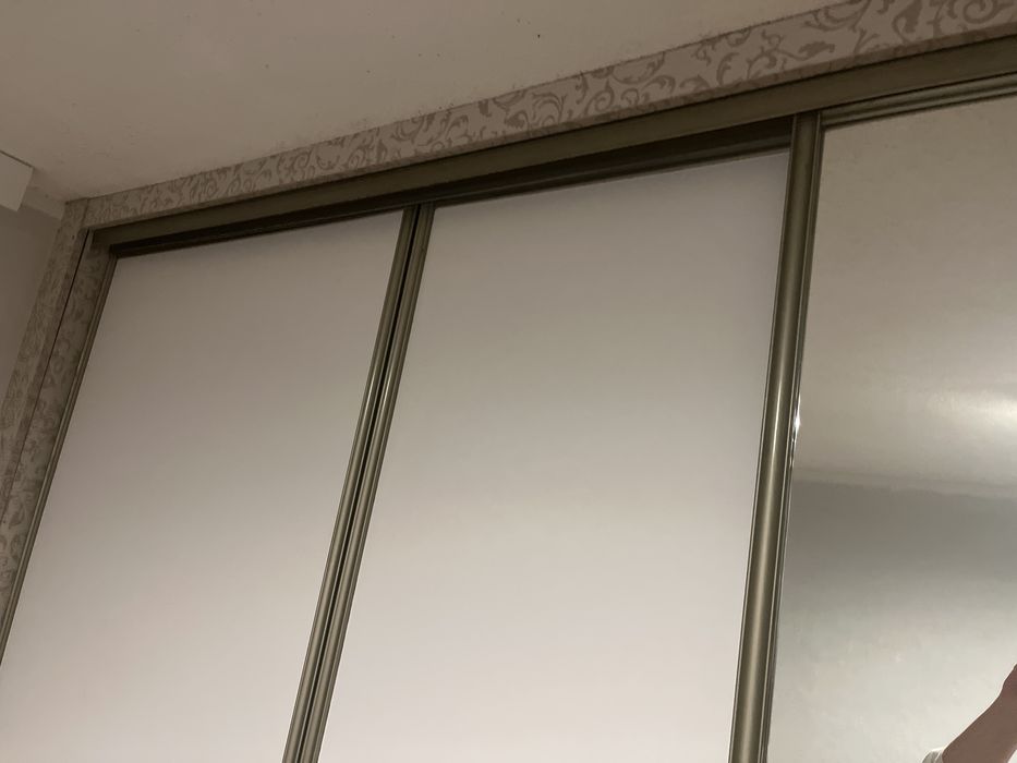 3 x drzwi przesuwne do szafy  z prowadnicami