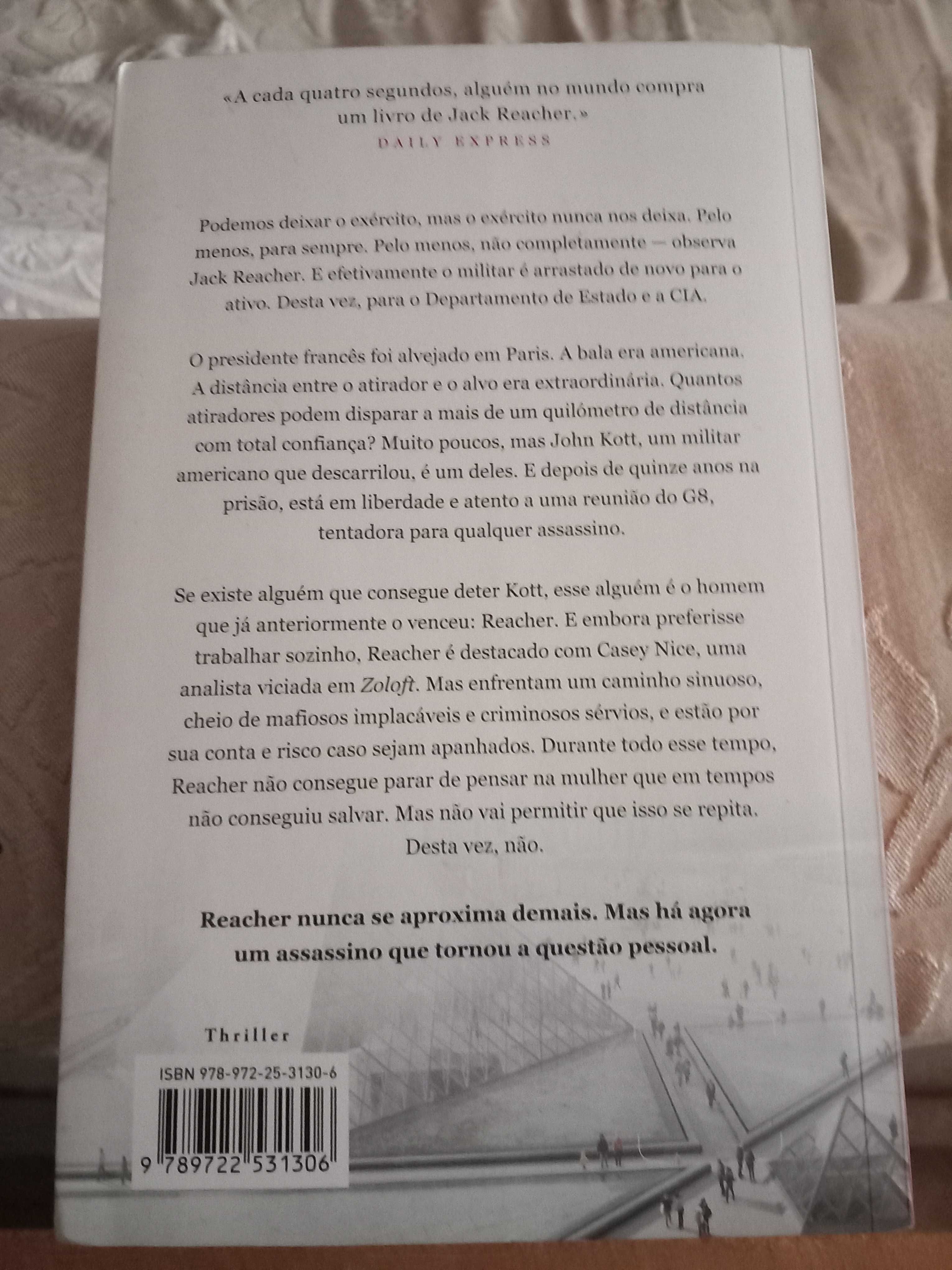 Uma questão pessoal  de Lee Child com envio incluído