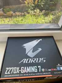 Gigabyte Aorus Z270x Gaming 7, під ремонт або на запчастини.