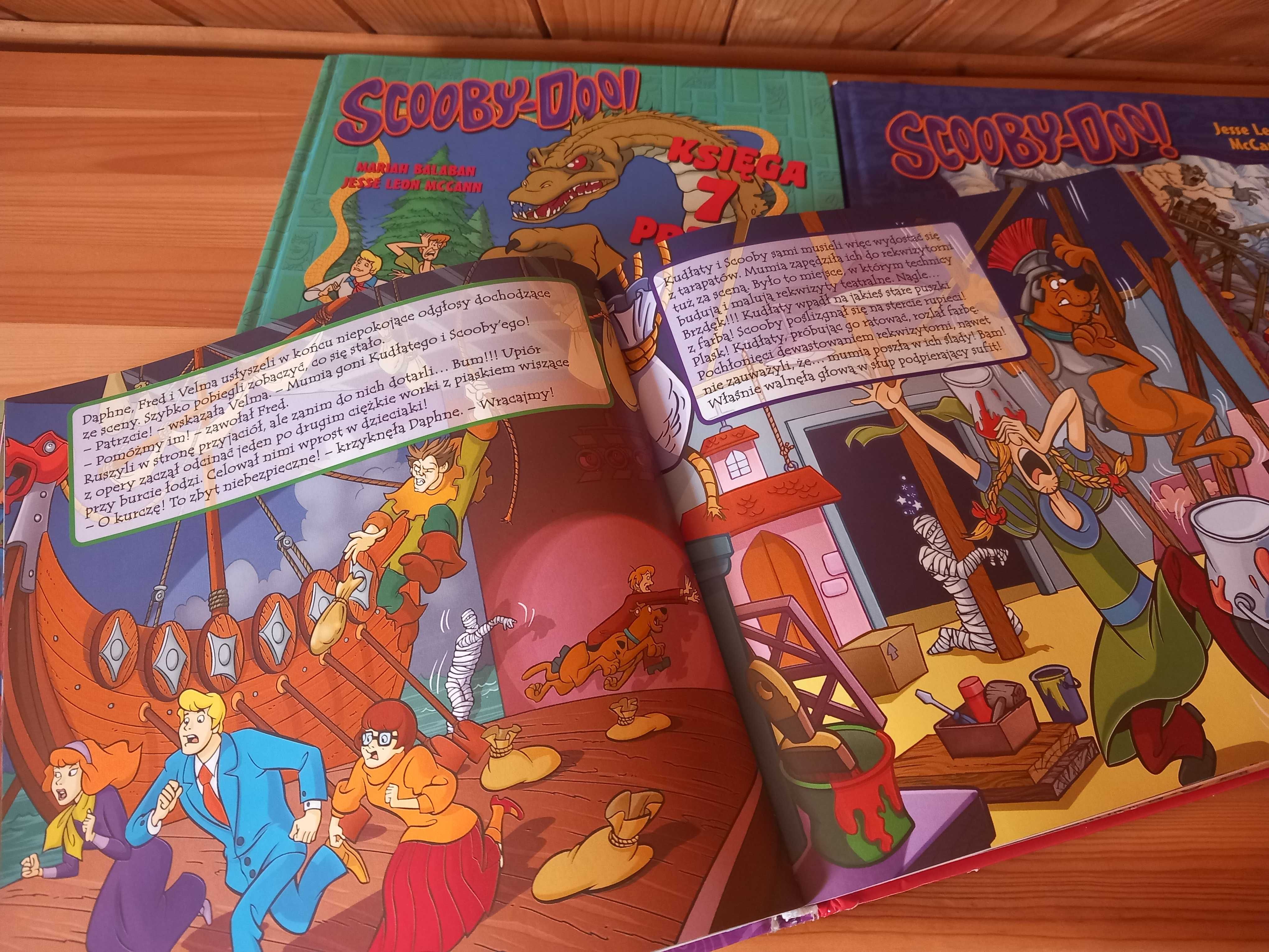 Książeczki Scooby Doo 3 sztuki