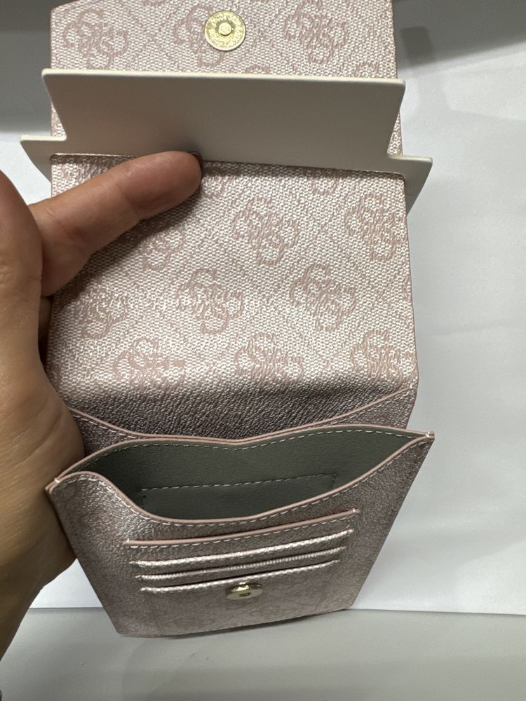 Bolsa Guess original nova cor-de-rosa
