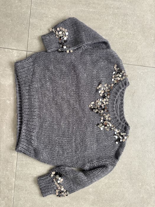 Sweter szary Reserved r.s