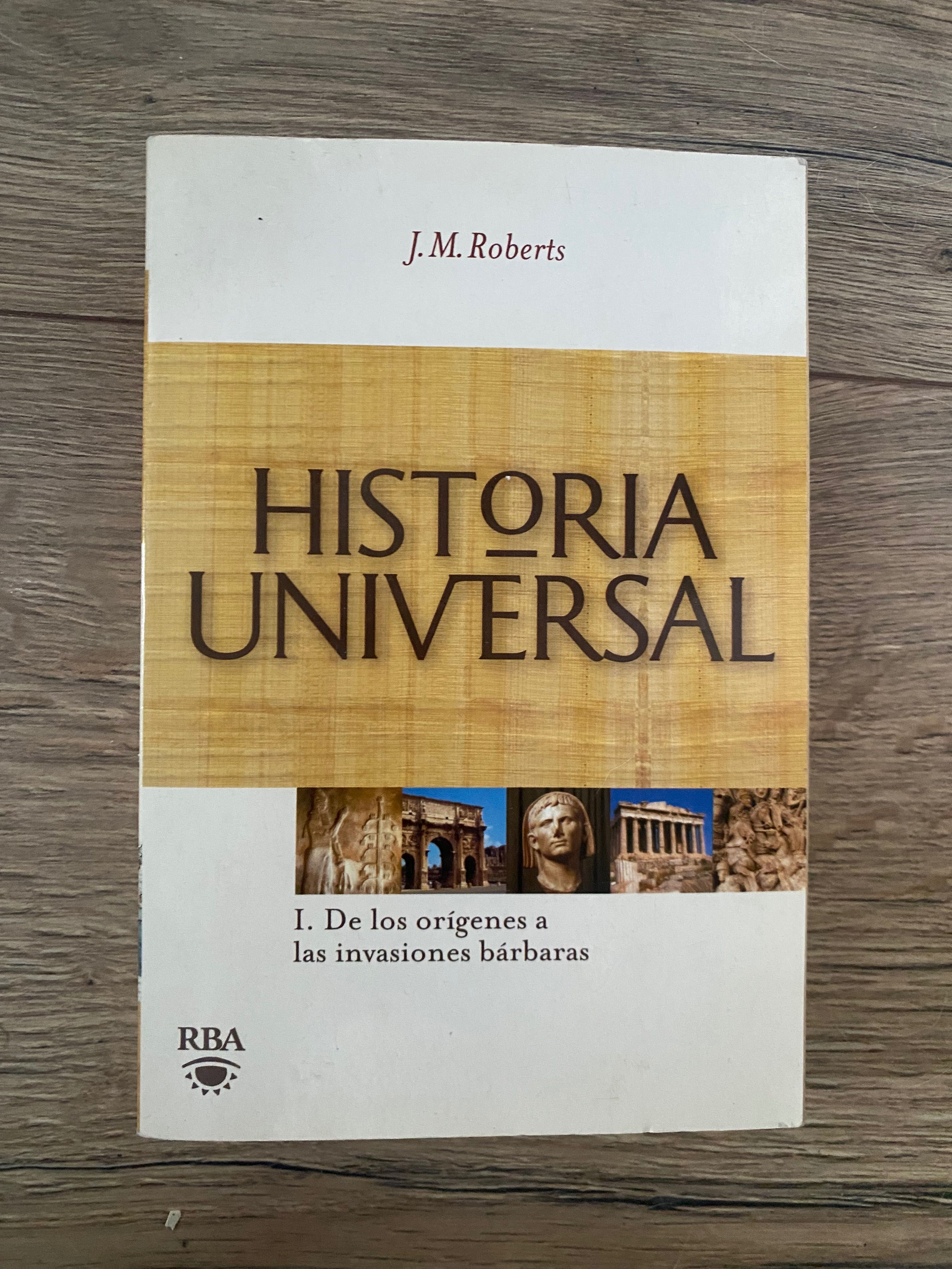 Książka „Historia Universal” J.M. Roberts