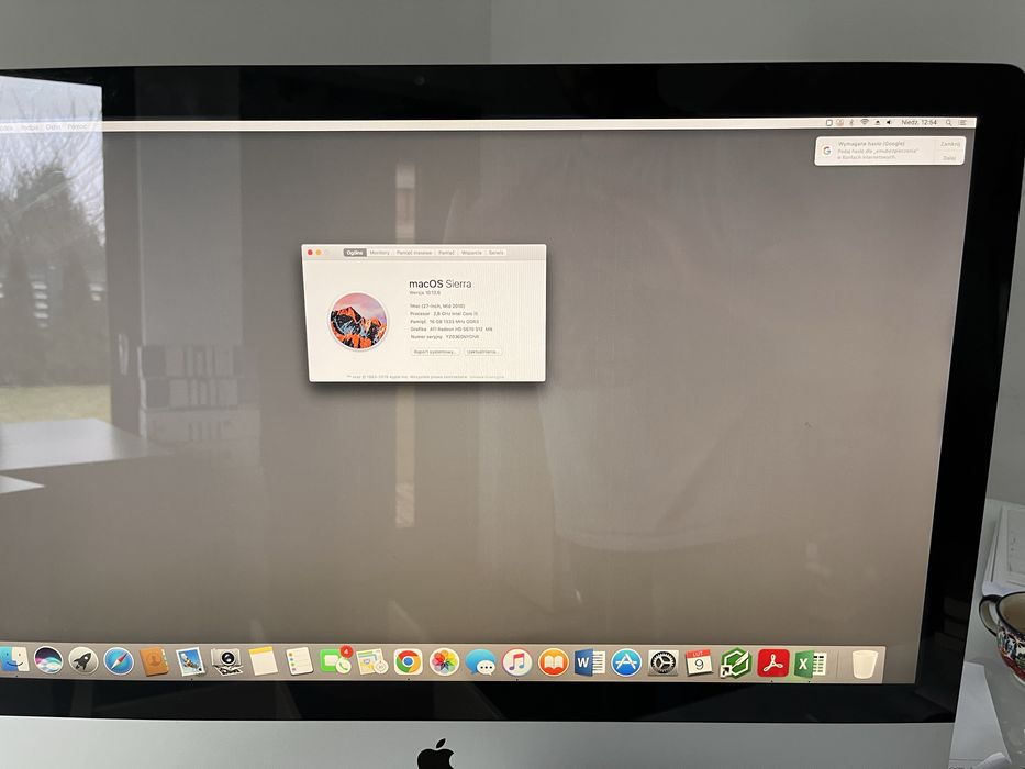 Uzywany imac 27 ssd 256 16 gb ram