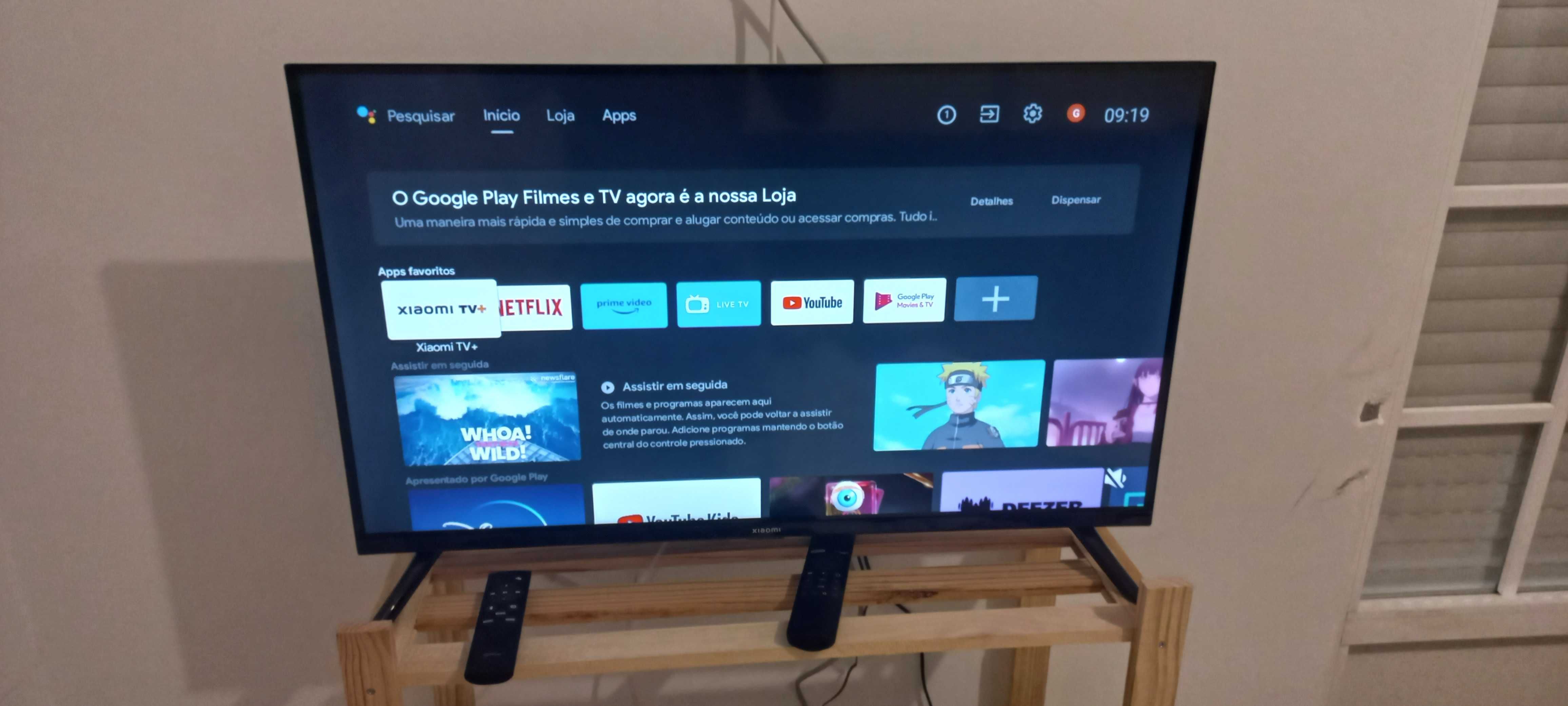 SmartTv xiaomi 32 nova com garantia. Smartv tv com android.