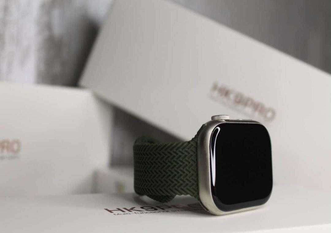 Smart Watch Hk Pro + Топовые часы 45мм Amoled + ремешок