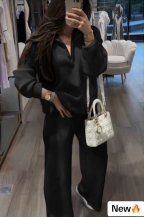 Жіночий костюм ангора рубчик з начосом