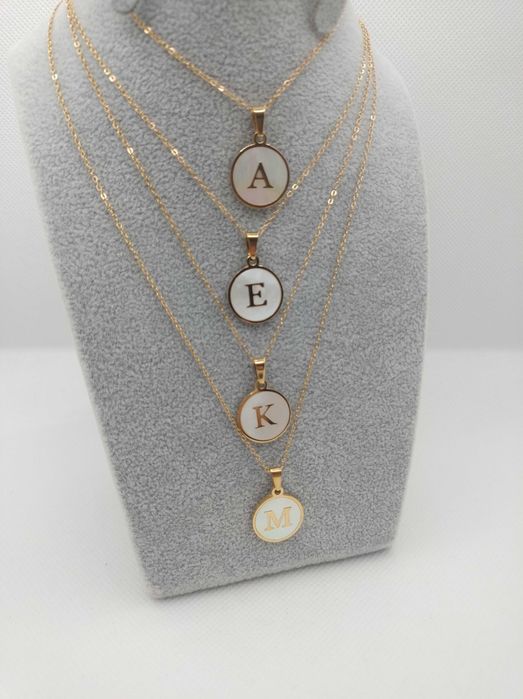 Naszyjnik z literką