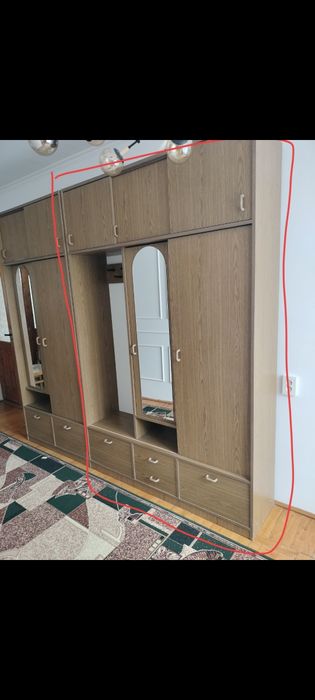 Продаю частину шафи- стінки