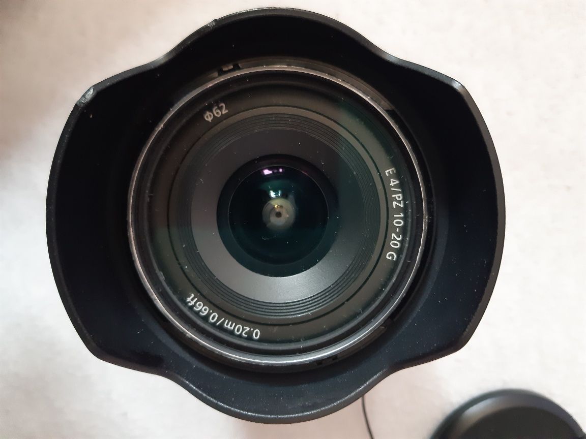Obiektyw Sony E PZ 10-20 mm f/4 G + filtry UV i VND Idealny do vlogów
