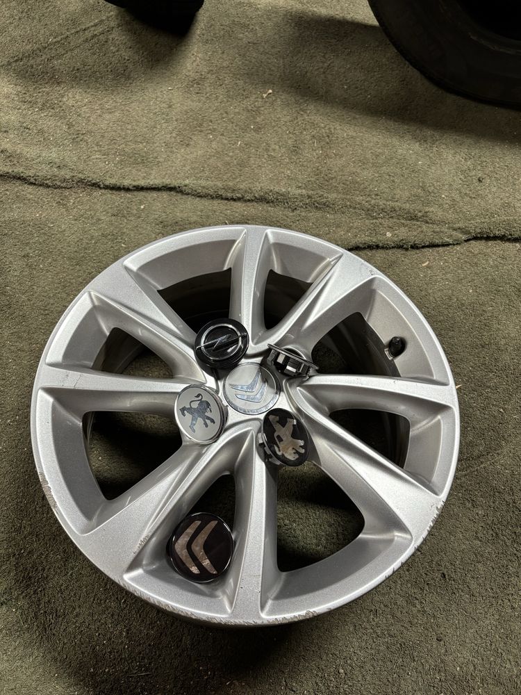 4x108 65,1 OPEL CITROEN FORD PEUGEOT 6,5J16 ET38 felgi aluminiowe