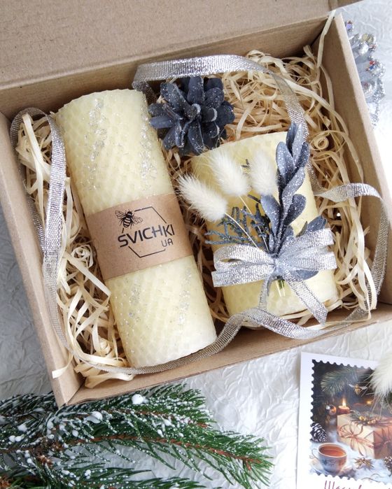 Новорічний набір свічок