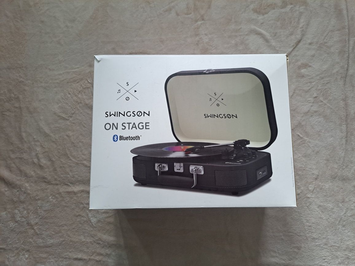 Gira Discos Portátil Swingson On stage ST226 Bluetooth