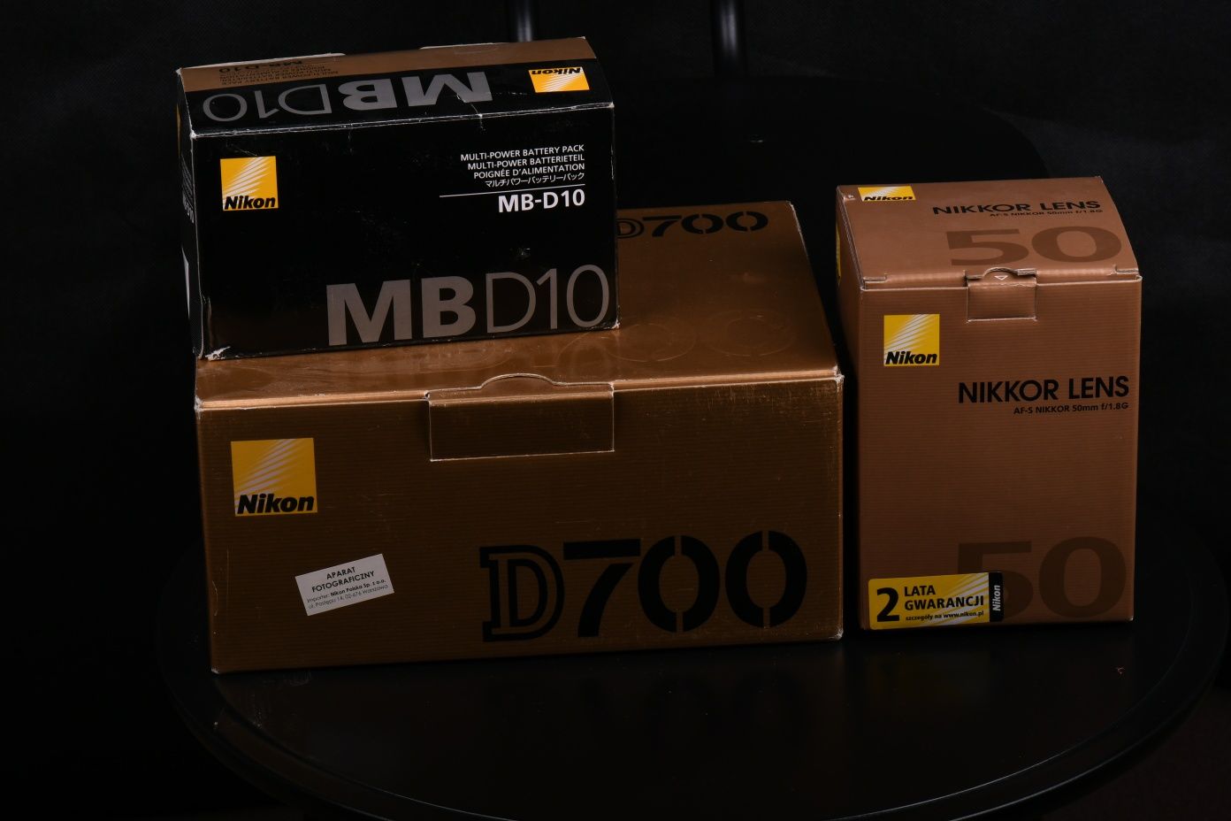 Nikon 700 lustrzanka nowy obiektyw
