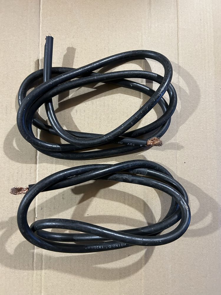 Комплект зварювальних кабелів 25мм