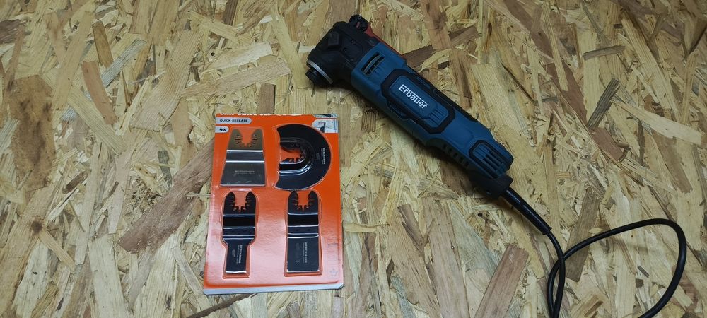 Multiszlifireka erbauer emt300-qc narzędzie wielofunkcyjne renowator
