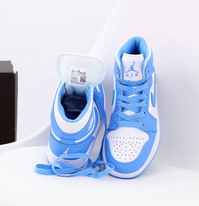 Buty Nike Air Jordan 1 Retro Mid UNC 36-40 damskie trampki