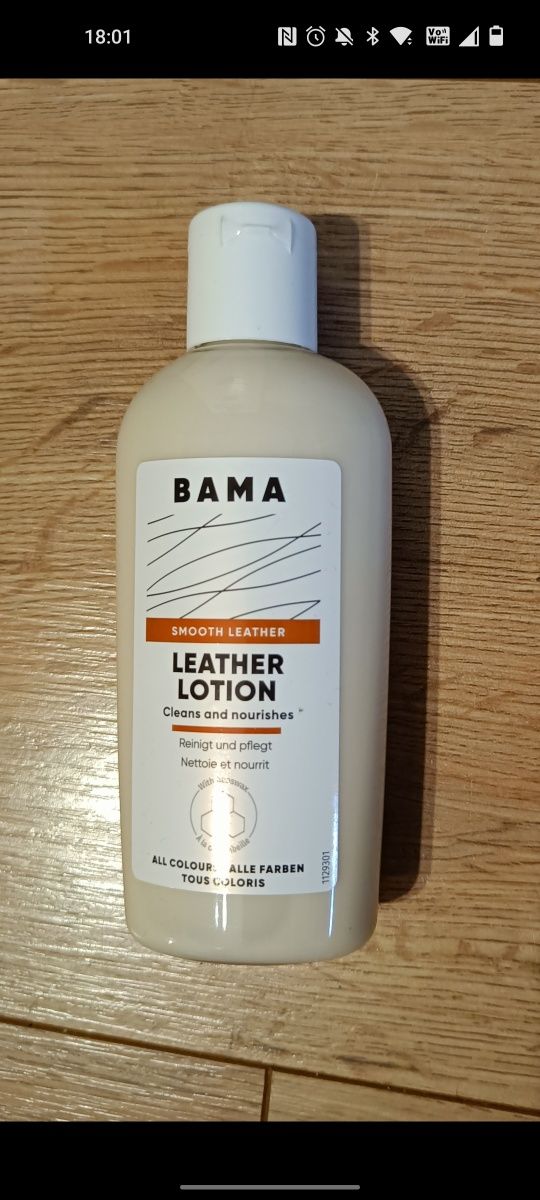 Emulsja do czyszczenia butów ze skóry firmy Bama