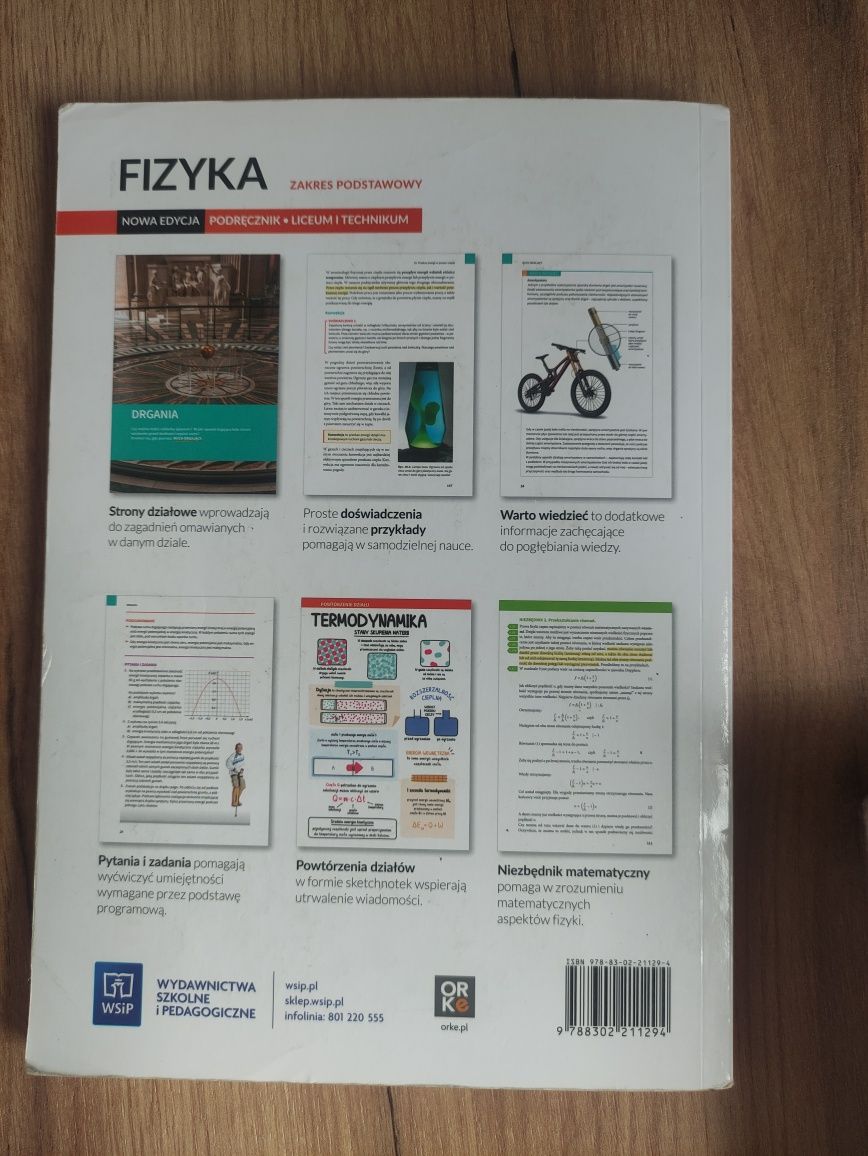 FIZYKA, 2 liceum, technikum