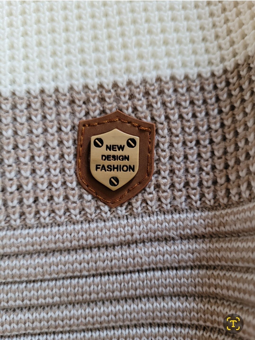 Sweter wełna 70% r. M-L dla p. Piotra