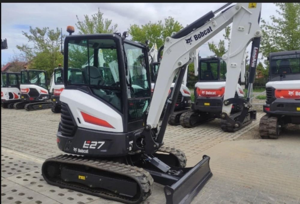 Minikoparka Bobcat E 27, Nowa, Gwarancja