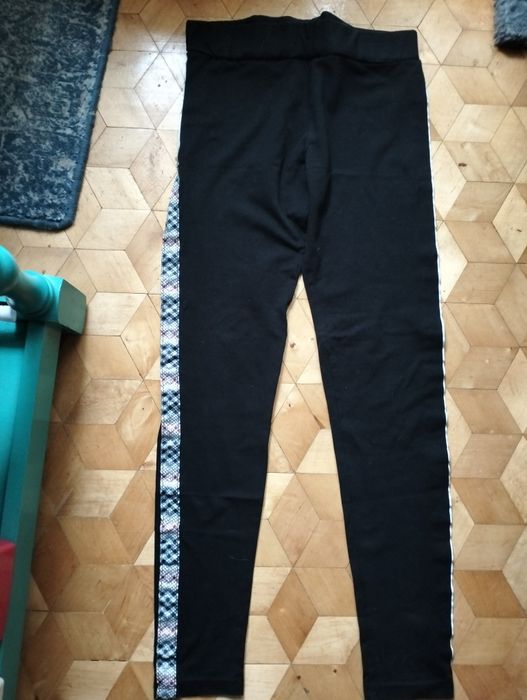 Czarne leginsy - rozmiar S