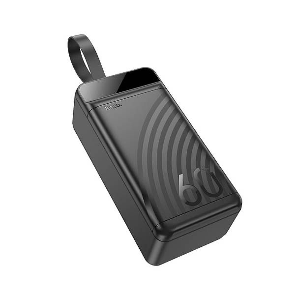 Повербанк зі швидкою зарядкою 22.5W HOCO J123C 60000mAh |3USB