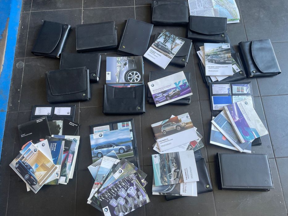 Instrukcja dokumenty Futerał BMW E39 E46 e53 e60 f30 f31 f25