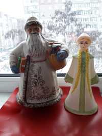 Старинные Дед Мороз и Снегурочка