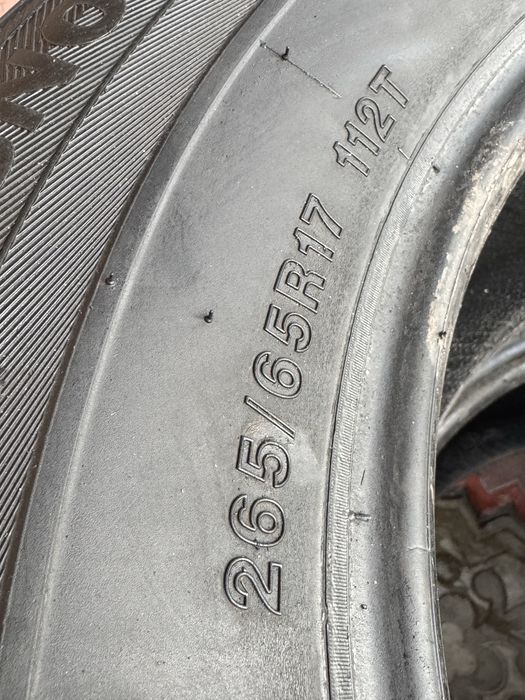 265 65 17 зимняя резина 24 год пара 265/65/17 зима