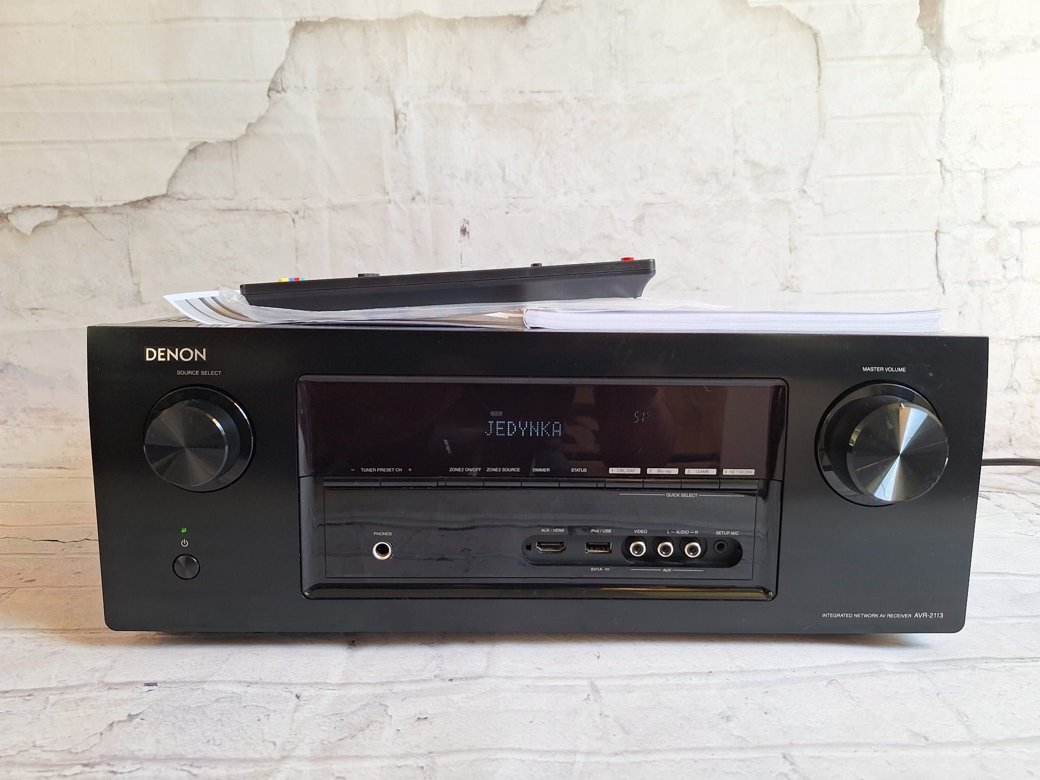 Amplituner 7.1  Denon AVR-2113  Arc optyk 4k dlna vtuner