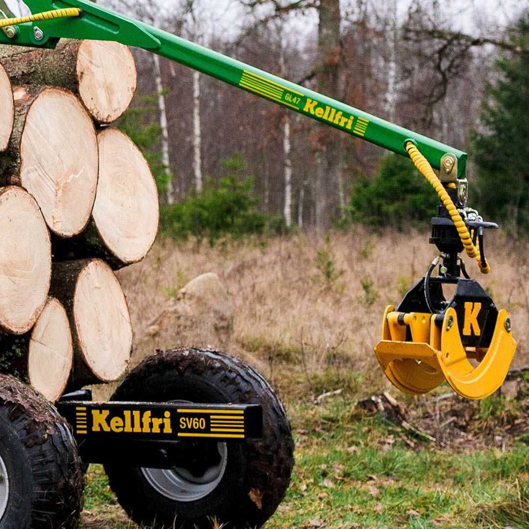 Chwytak do drzewa-kłód rozpiętość  125 cm