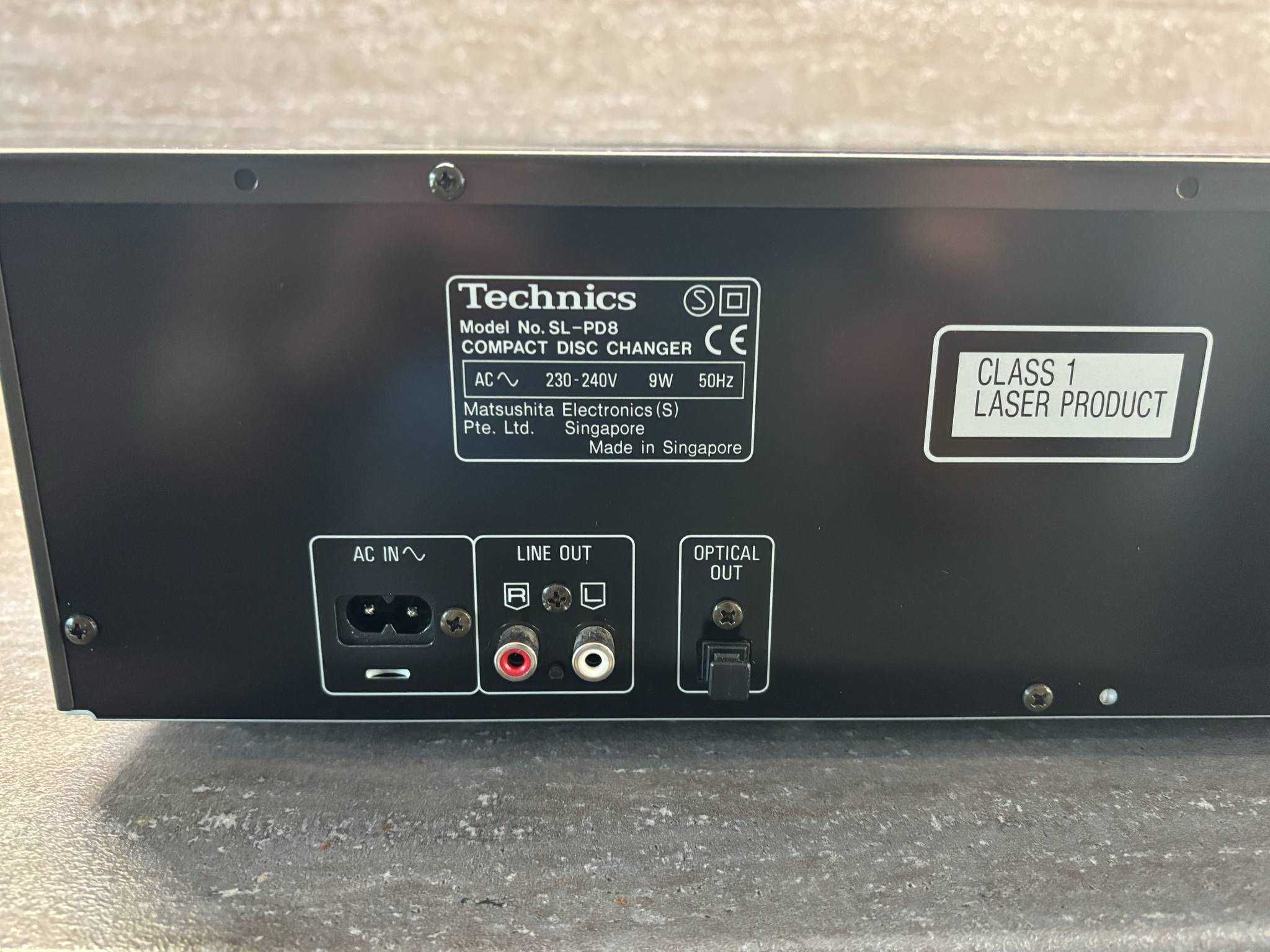 TECHNICS SL-PD8  - Zmieniarka 5 cd