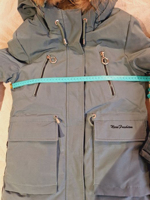 Курточка парка зимова на дівчинку