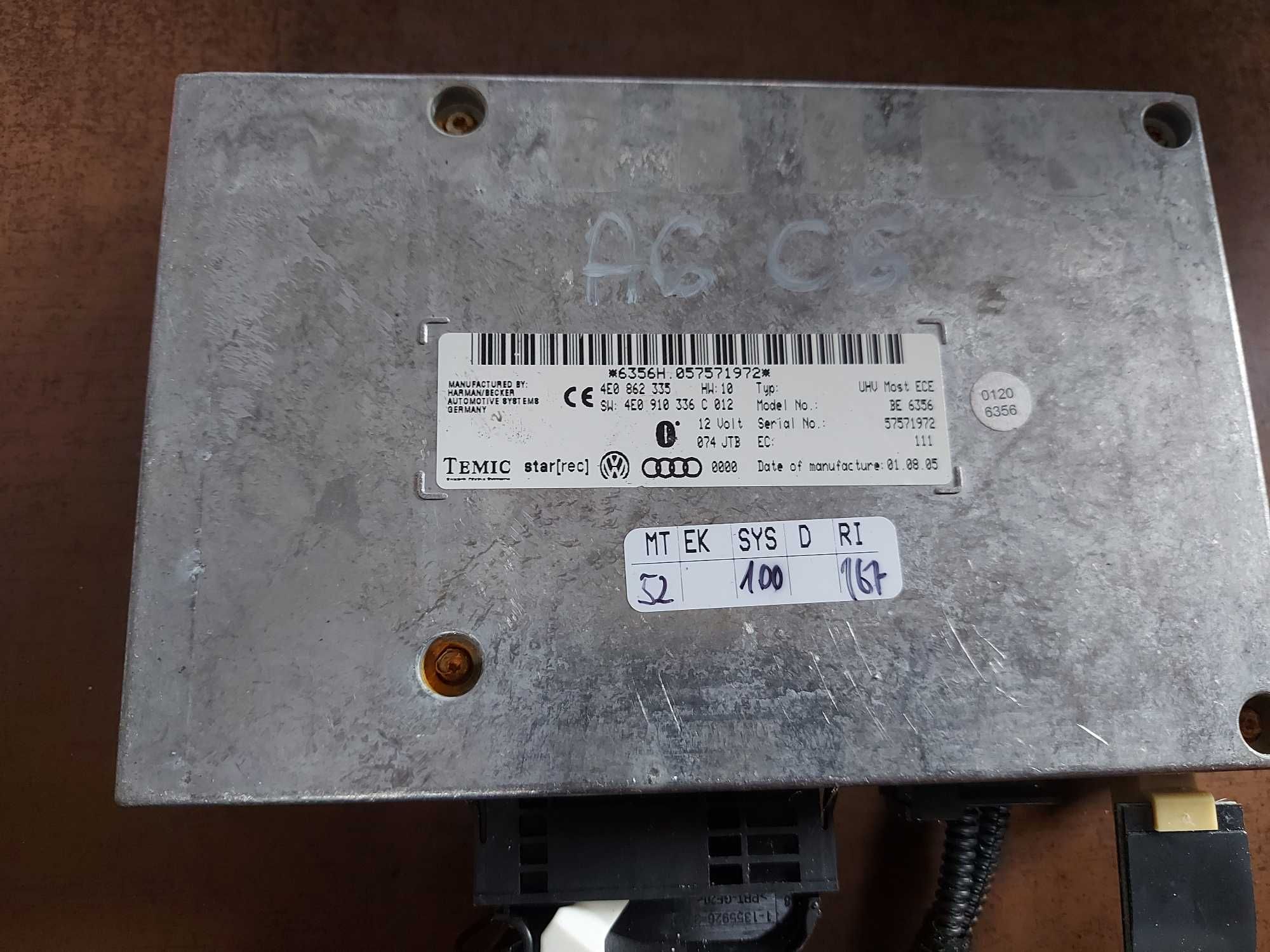 Audi A6 C6 moduł bluetooth 4E0.862.335 FV dostawa