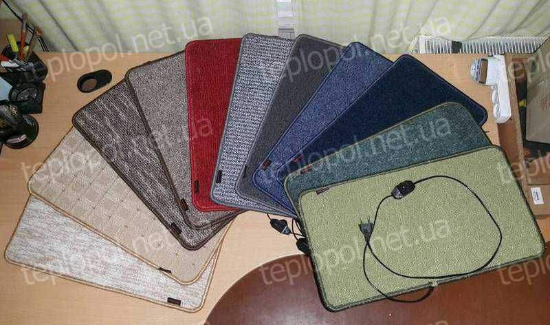 Коврик с подогревом. Килимок із підігрівом.