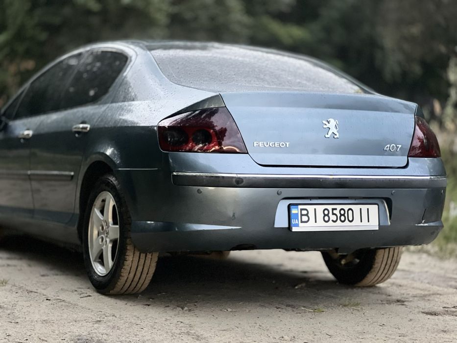 Пежо 407 2007рік газ/бенз