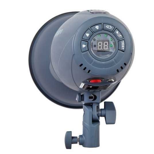 Студійне світло 3 спалаха Mircopro EX300S та  MQ-200S штатив рефлектор