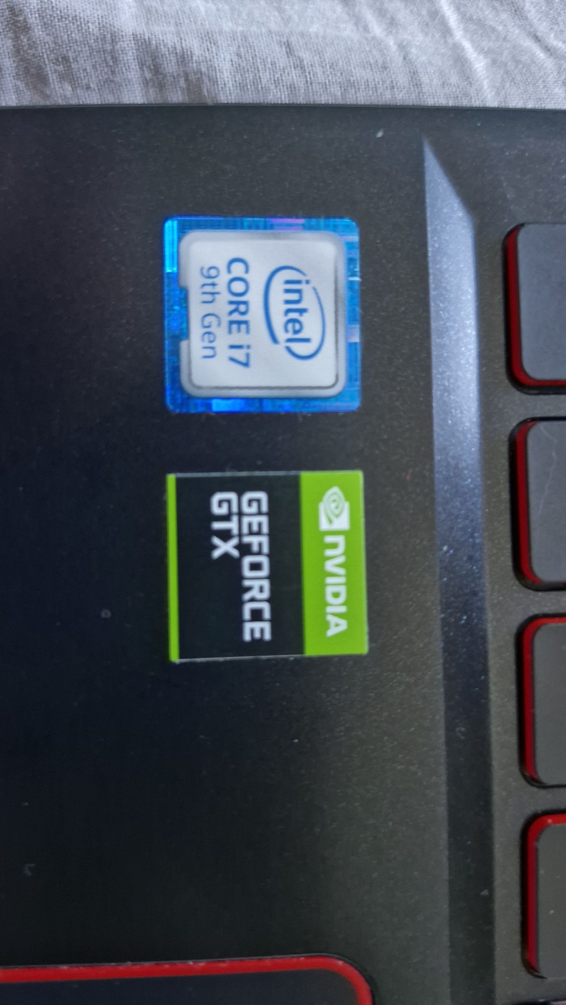 Acer Nitro 5 intel core I7 9 generacji