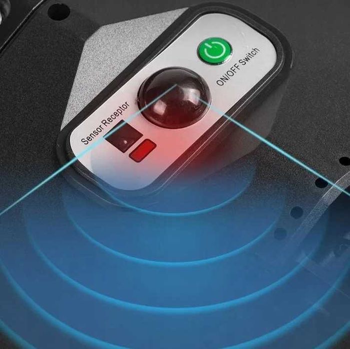 DUŻA Lampa solarna uliczna 500 LED 1200w MOCNA Halogen Zewnętrzna SOLA