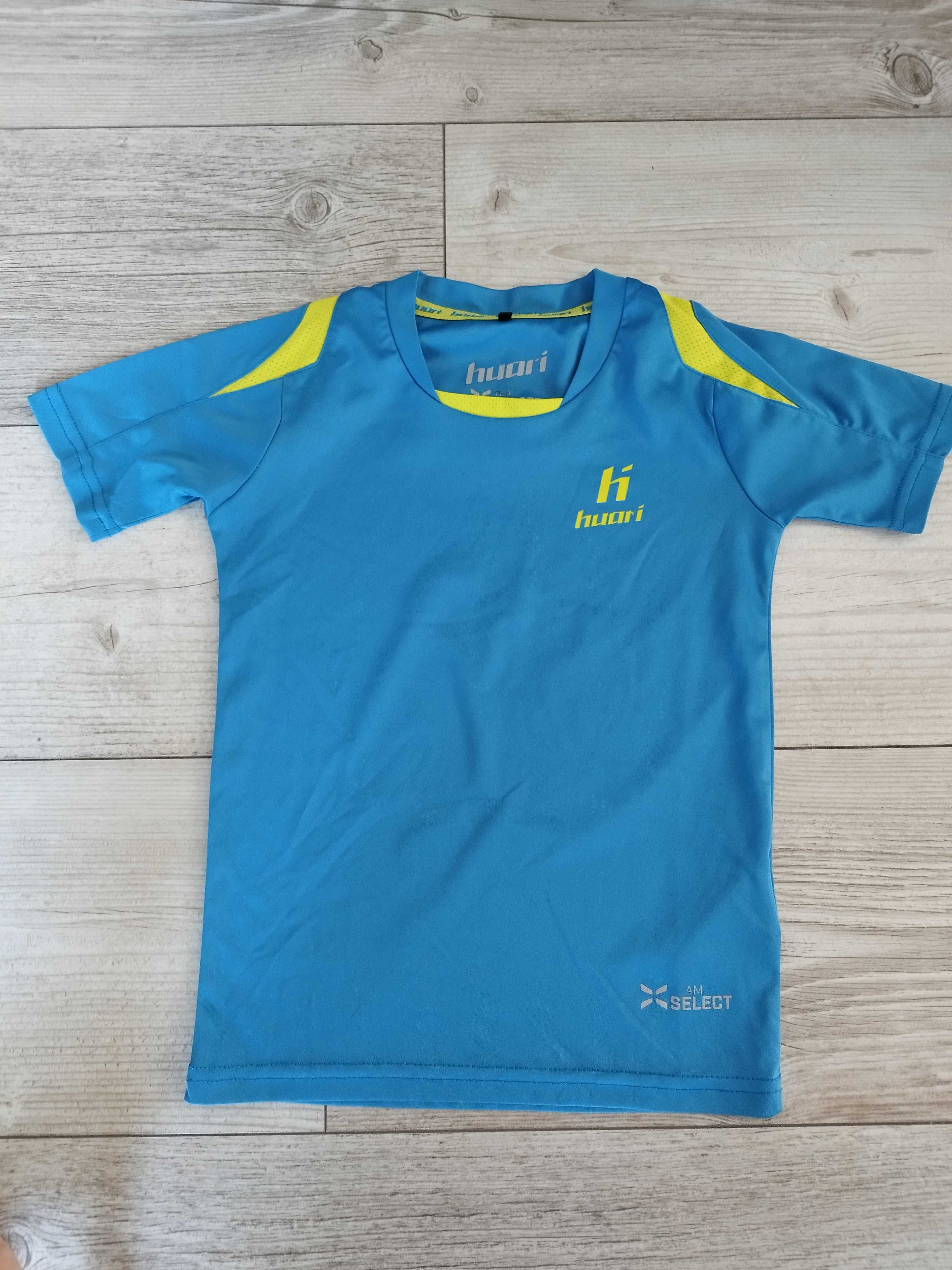 Koszulka 116cm sportowa niebieska dla chłopca huari