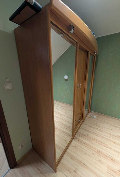 szafa 4 drzwiowa z lustrem - możliwy transport