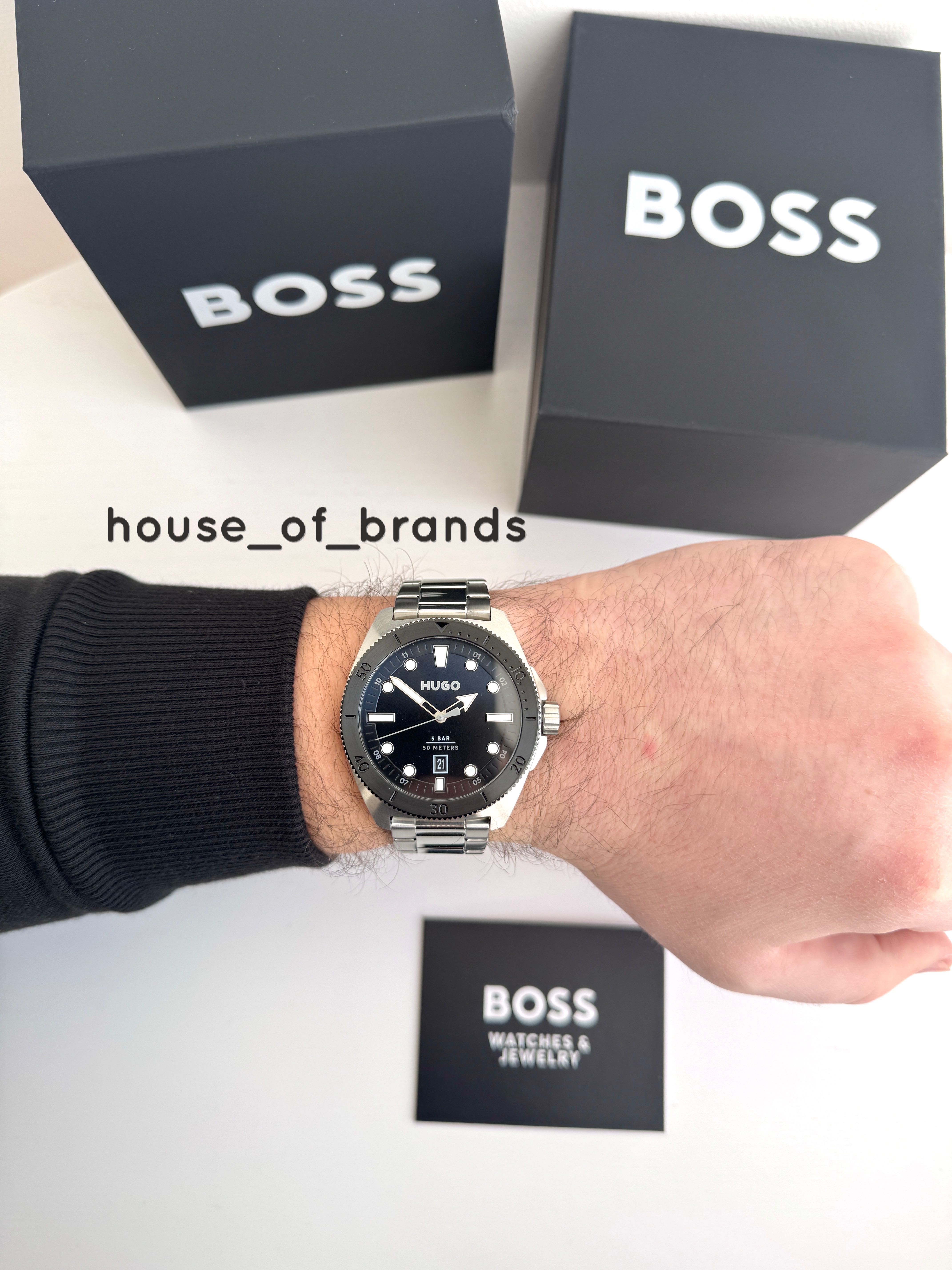 Hugo Boss Visit Watch 1530305 Чоловічий годинник мужские часы босс