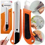 Nóż aluminiowy z ostrzem łamanym tapeciak 18 mm