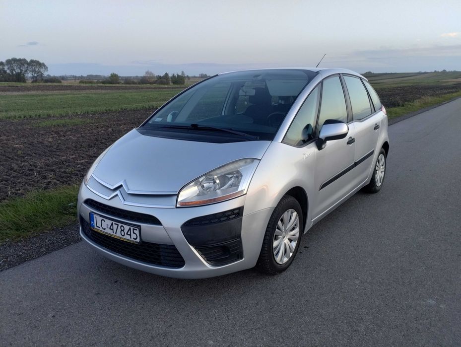 Citroen C4 Picasso 2009 r., 1,6 HDI, doinwestowany, serwis, full opcja