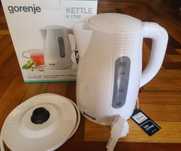 Електричний чайник Gorenje K17WII білий 1,7 л 2200 Вт вага 0,7 кг
