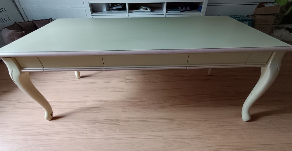 Ława kawowa z szufladami retro