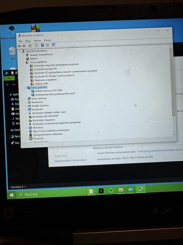 Acer Aspire vx15 gtx 1050 8gb ram 1TB