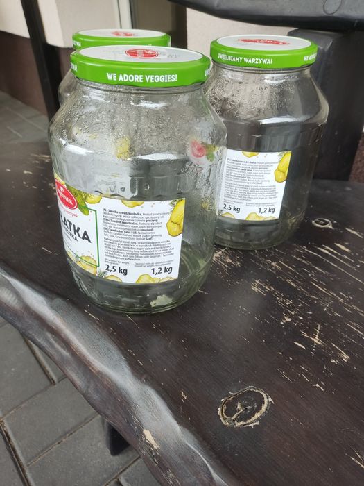 Słoik 2,5l - duża ilość